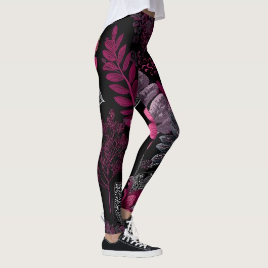Purpura Leggings (Rechts)