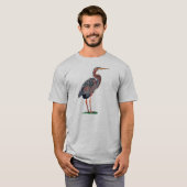 Purpurreiher Shirt (Voorkant volledig)