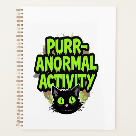 Purr-anormale Activiteit Kat Planner (Voorkant)