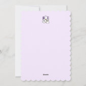 Purr-anormale Kat-tiviteit - Halloween Kat Design Feestdagenkaart (Achterkant)