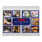 'Purr & Bark-ingham Tails' Pet Custom Kalender (Hoes)