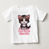 Purr-fect Adorabel Chibi Kawaii Kitten in Roze (Voorkant)