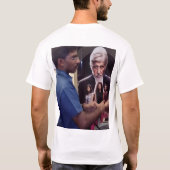 Purr-fect for cat lovers: claw-some puns printed  t-shirt (Achterkant)