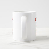 Purr‑fect Holiday Christmas Cat Lover Mug  Grote Koffiekop (Achterkant)