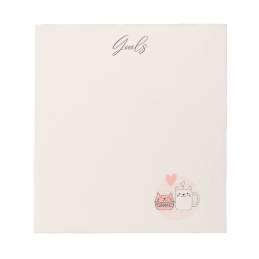 Purr-fect Paar Notitieblok (Voorkant)