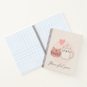 Purr-fect Paar Notitieboek (Binnen)