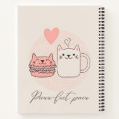 Purr-fect Paar Notitieboek (Achterkant)