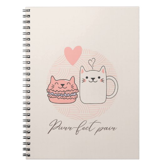 Purr-fect Paar Notitieboek (Voorkant)