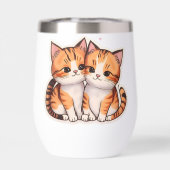 “Purr-fect Pair” “Double the Whiskers, Double the (Achterkant)