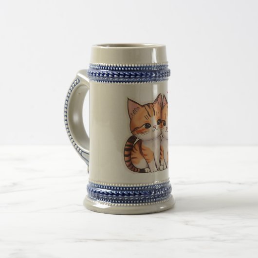 “Purr-fect Pair” “Double the Whiskers, Double the Bierpul (Voorkant links)