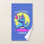  Purr-fect Pickleball Champ Handdoek (Handdoek)