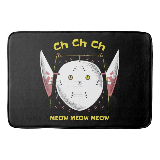 Purr-fect Schrikbarend Katje Badmat (Voorkant)