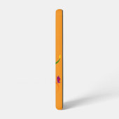 Purr-fect Together Cats Galaxy Case – Orange Samsung Galaxy Hoesje (Linkerkant)