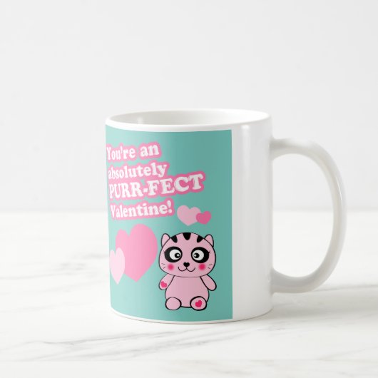 Purr-fect Valentijn -Valentijnsdag mokken (Rechts)