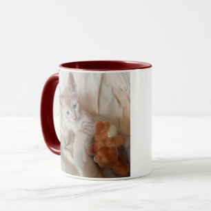 Purr-fecte dag kat foto mok