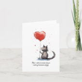 Purr-fecte Hartmomenten | Meow-veloue Liefde Kaart (Voorkant)