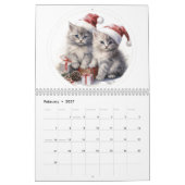 Purr-fecte kerst: 2026 kattenkalender kalender (Feb 2027)