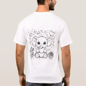 Purr-fecte Liefe Couple T-shirts (Achterkant)