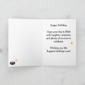 Purr-fecte verjaardagskaart kaart (Binnen)