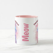 Purr-fectly Meow-nificient Cat Mug Mok (Midden)