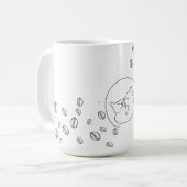 Purr & Sip Mug Koffiemok (Voorkant links)