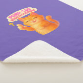 Purr-sue Righteousness - Christian Sherpa Deken (3/4)