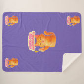 Purr-sue Righteousness - Christian Sherpa Deken (Voorkant (horizontaal))