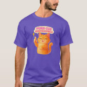 Purr-sue Righteousness - Christian T-shirt (Voorkant)