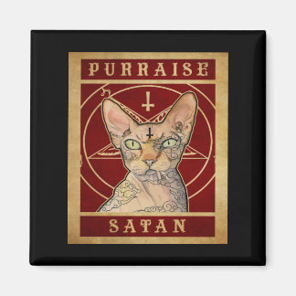 Purraise Satan Sphynx Cat Magneet
