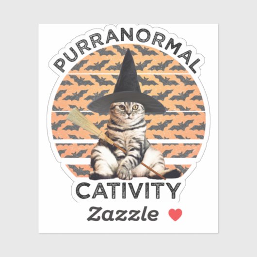 Purranormal Cativity Sticker (Vel)