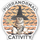 Purranormal Cativity Sticker (Voorkant)
