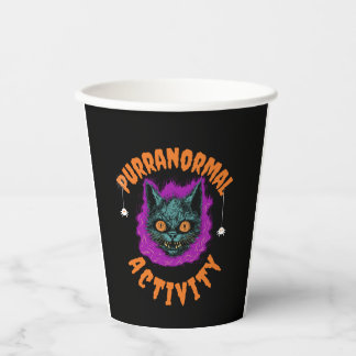 👻 Purranormal Sips! 🐱 Papieren Bekers