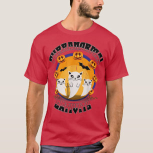Purranormale activiteit Ghost Spooky Cat Costume L T-shirt