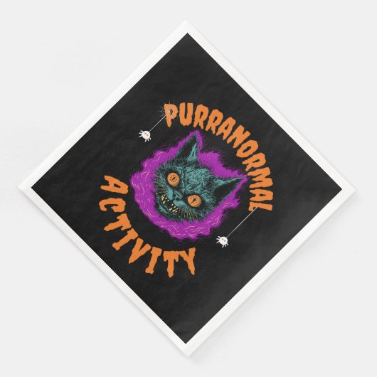 🕷️ Purranormale servetten 🐾 (Hoek)