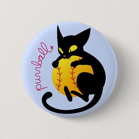 Purrball Flair Ronde Button 5,7 Cm (Voorkant)