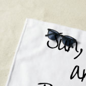 Purrefect Waves Pawesome Strandlaken (In situ)