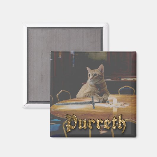Purreth Magneet (Voorkant / Achterkant)