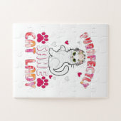Purrfeces-kattendame Legpuzzel (Horizontaal)