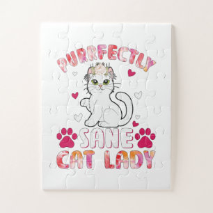 Purrfeces-kattendame Legpuzzel