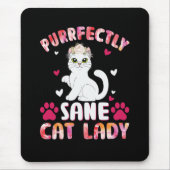 Purrfeces-kattendame Muismat (Voorkant)