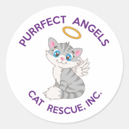 Purrfect Angels Cat Rescue stickers