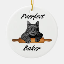 Purrfect Baker Cat Gifts gekke katdame