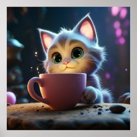 Purrfect Brew Poster (Voorkant)