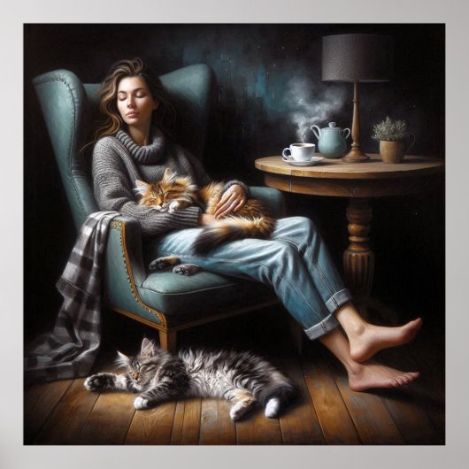 Purrfect Brew Poster (Voorkant)