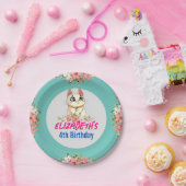 Purrfect Cat Kitten Kind Verjaardagsfeest Papieren Bordje (Feest)