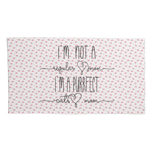 Purrfect Cat mama Kussensloop (Achterkant-Rechts)