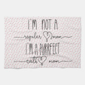Purrfect Cat mama Theedoek (Horizontaal)