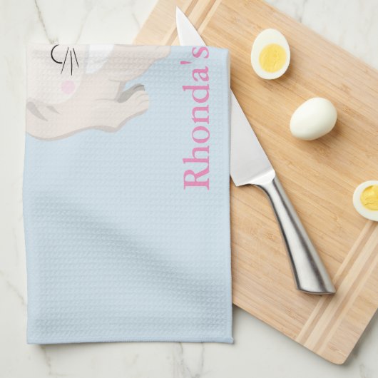 Purrfect Cat Theedoek (Quarter Fold)