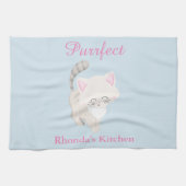 Purrfect Cat Theedoek (Horizontaal)