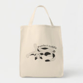 Purrfect Cuddle Grocery Canvas tas (Voorkant)